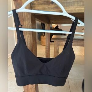 Navy and Black sports bra